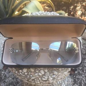 Authentic Chanel rhinestone sunglasses